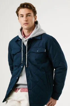 Hombre Pepe Jeans Camisas>Sobrecamisa Acolchada