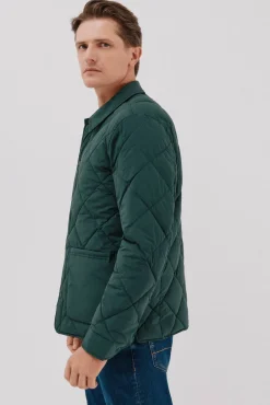 Hombre Cortefiel Chaquetas>Sobrecamisa acolchada