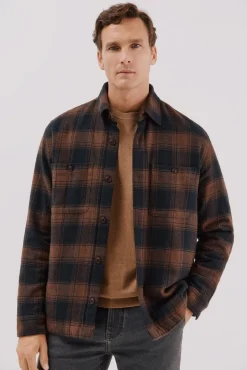 Hombre Cortefiel Chaquetas|Camisas>Sobrecamisa acolchada