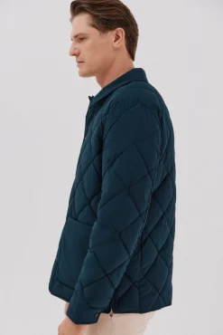 Hombre Cortefiel Chaquetas>Sobrecamisa acolchada