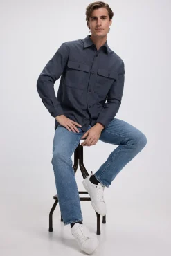 Hombre Jack & Jones Camisas>Sobrecamisa confort fit