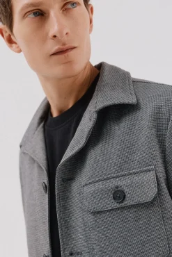 Hombre Cortefiel Americanas|Americanas>Sobrecamisa de punto