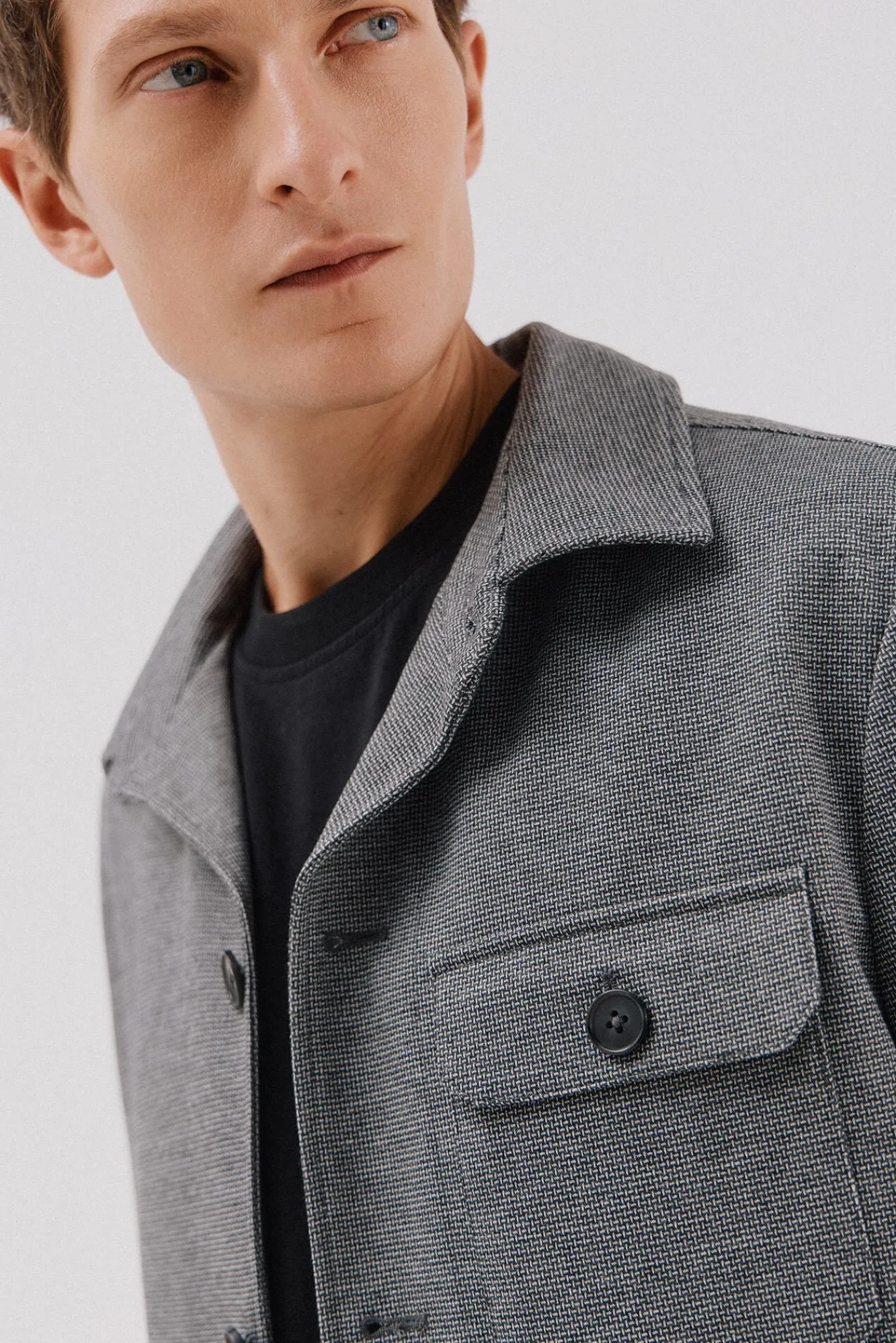 Hombre Cortefiel Americanas|Americanas>Sobrecamisa de punto