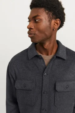 Hombre Jack & Jones Camisas>Sobrecamisa de sarga