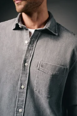 Hombre OOTO Camisas>Sobrecamisa denim