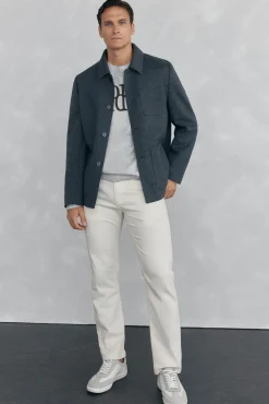 Hombre Pedro del Hierro Americanas|Americanas>Sobrecamisa lana