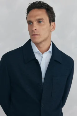 Hombre Pedro del Hierro Americanas|Americanas>Sobrecamisa marino