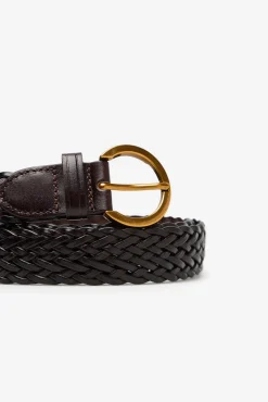 Mujer Cortefiel Cinturones>Square braided belt