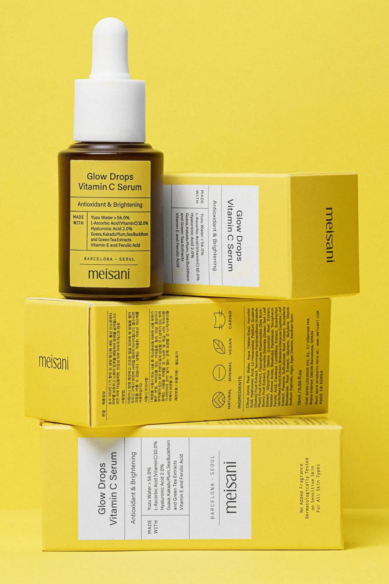 Meisani Cosmética Coreana|Cosmética Facial>Sérum antioxidante ligero con Vitamina C