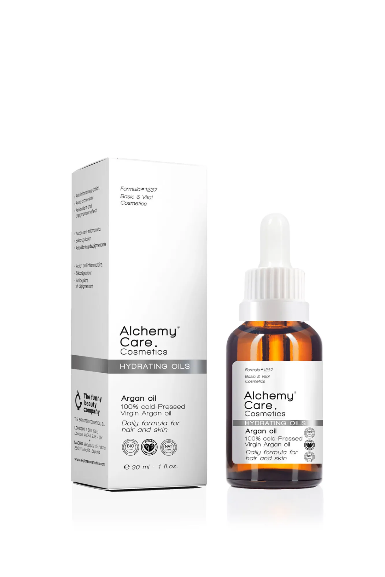 Alchemy Parafarmacia|Cosmética Facial>Sérum con aceite de argan hidratante 30 ml