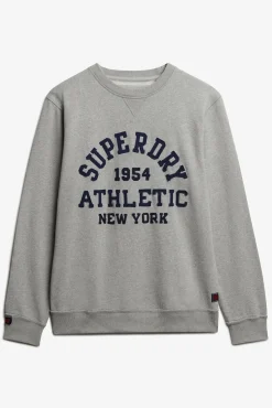 Hombre Superdry Sudaderas>Sudadera bajo de canalé