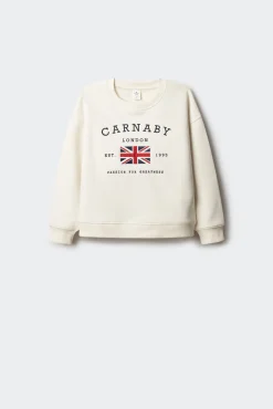 Niños Springfield Kids Camisetas|Sudaderas>Sudadera bandera UK niña