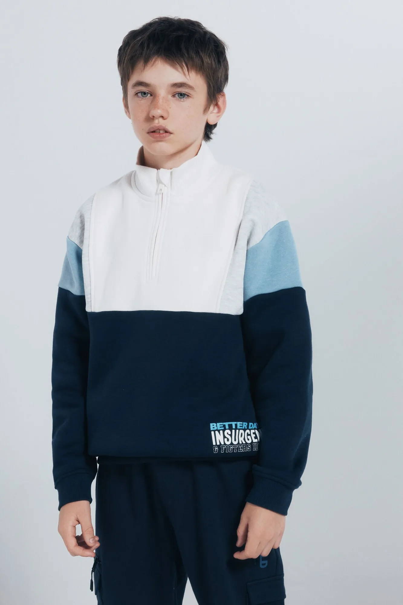 Niños Springfield Kids Camisetas|Sudaderas>Sudadera camionero cortes niño