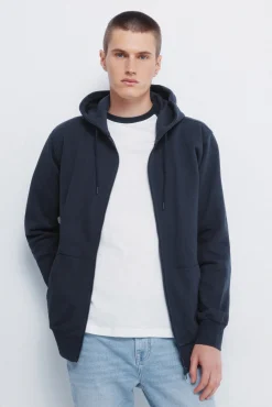 Hombre Springfield Sudaderas>Sudadera capucha cremallera