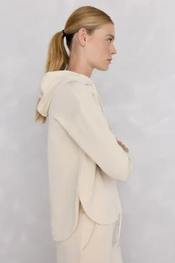 Mujer Pedro del Hierro Deporte|Sudaderas>Sudadera capucha logo soft touch