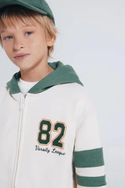 Niños Springfield Kids Camisetas|Sudaderas>Sudadera capucha varsity niño