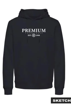 Hombre Jack & Jones Sudaderas>Sudadera con capucha y estampado