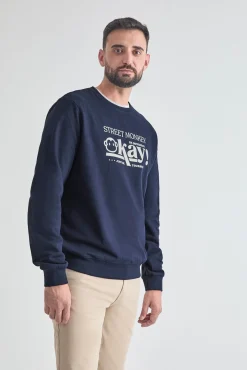 Hombre Street Monkey Sudaderas>Sudadera con estampado frontal