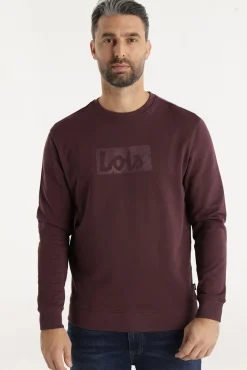 Hombre Lois Sudaderas>Sudadera Cuello Caja