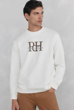 Hombre Pedro del Hierro Sudaderas>Sudadera cuello caja big logo