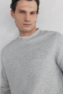 Hombre Pedro del Hierro Sudaderas>Sudadera cuello caja tejido técnico