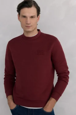Hombre Pedro del Hierro Sudaderas>Sudadera cuello caja tejido técnico