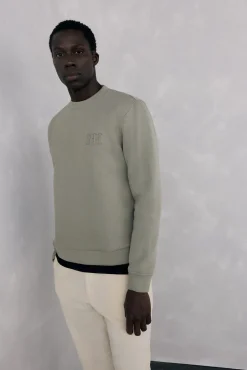 Hombre Pedro del Hierro Sudaderas>Sudadera cuello caja tejido técnico