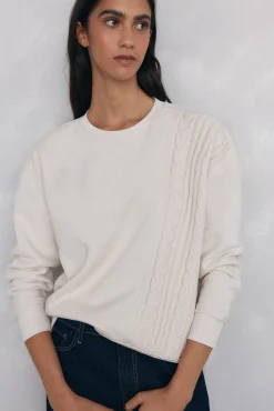 Mujer Pedro del Hierro Sudaderas>Sudadera detalle trenzado