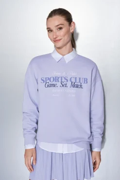 Mujer Dash and Stars Deporte|Sudaderas>Sudadera felpa 100% algodón lila