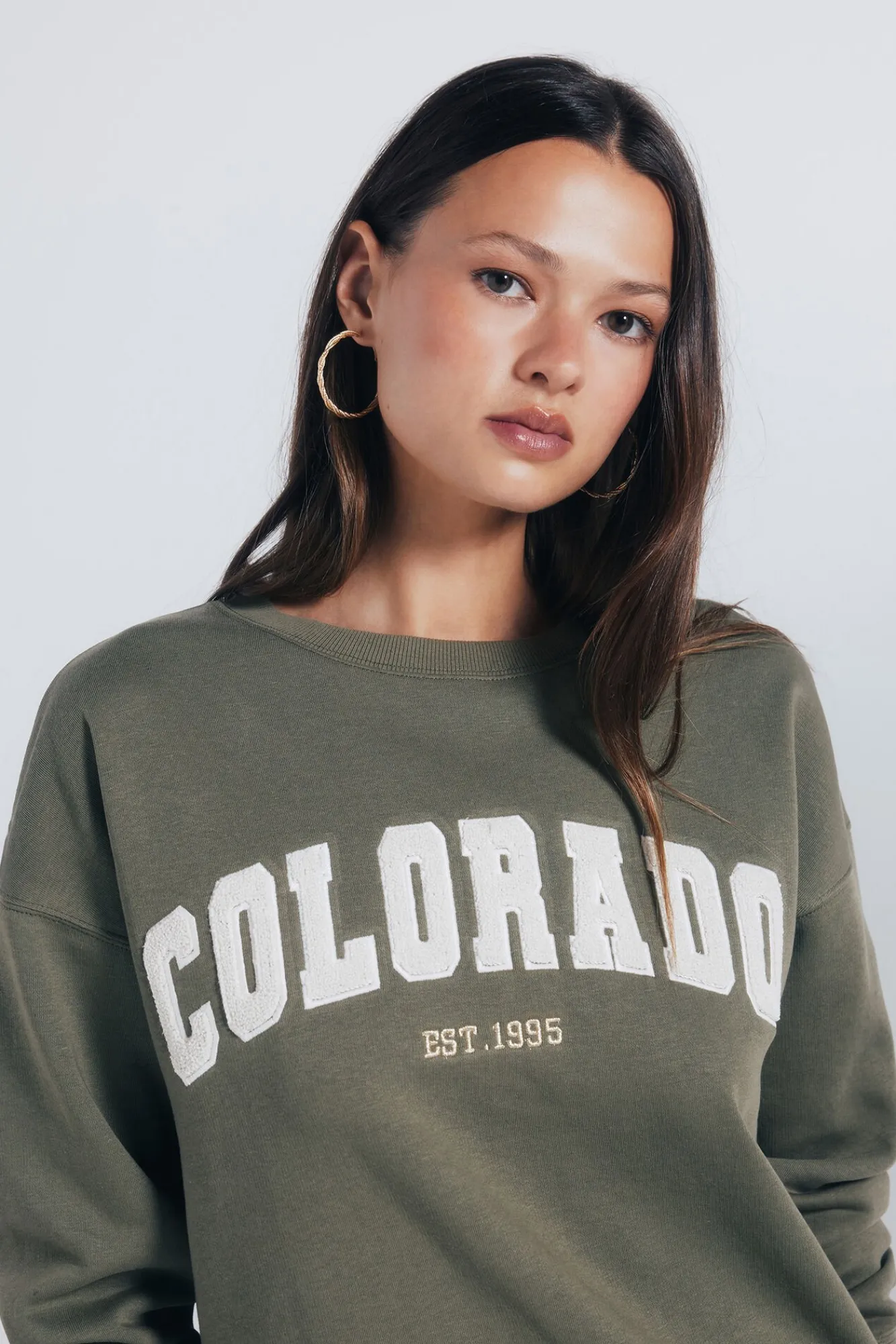 Mujer Springfield Sudaderas>Sudadera gráfica ciudad