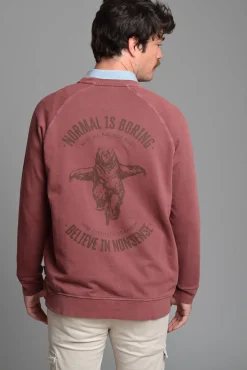 Hombre Cloking Sudaderas>Sudadera Lavada