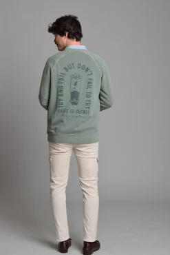 Hombre Cloking Sudaderas>Sudadera Lavada