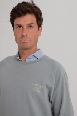 Hombre Cloking Sudaderas>Sudadera Lavada Enjoy The Now