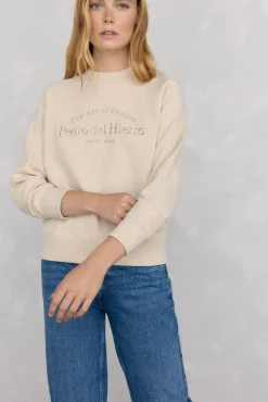 Mujer Pedro del Hierro Sudaderas>Sudadera logo bordado