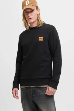 Hombre Jack & Jones Sudaderas>Sudadera logo contraste