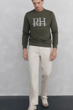 Hombre Pedro del Hierro Sudaderas>Sudadera logo cuello caja