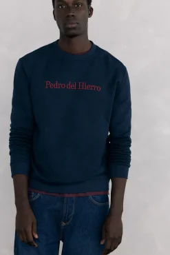 Hombre Pedro del Hierro Sudaderas>Sudadera logo cuello caja
