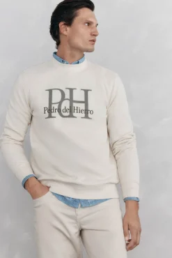 Hombre Pedro del Hierro Sudaderas>Sudadera logo cuello caja