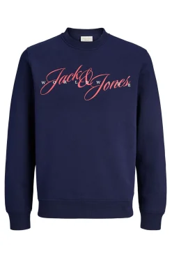 Hombre Jack & Jones PLUS Sudaderas>Sudadera logo frontal