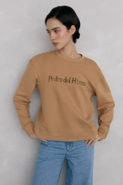 Mujer Pedro del Hierro Sudaderas>Sudadera logo pedreria