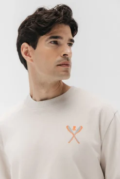 Hombre elPulpo Sudaderas>Sudadera palas dibujadas