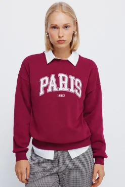 Mujer Springfield Sudaderas>Sudadera "Paris"