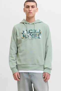 Hombre Jack & Jones Sudaderas>Sudadera regular fit estampada
