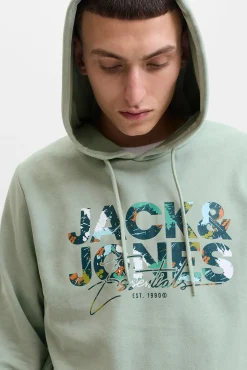 Hombre Jack & Jones Sudaderas>Sudadera regular fit estampada