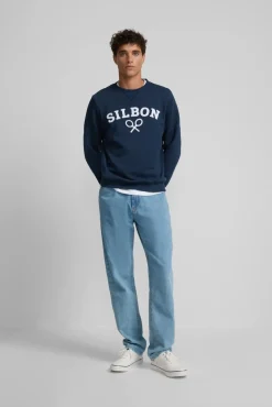 Hombre Silbon Sudaderas>Sudadera raqueta media