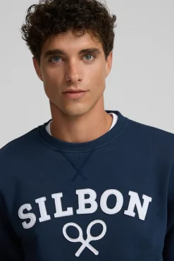 Hombre Silbon Sudaderas>Sudadera raqueta media