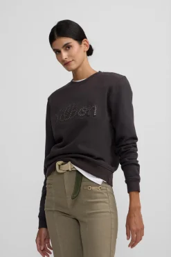 Mujer Silbon Sudaderas>Sudadera tachas