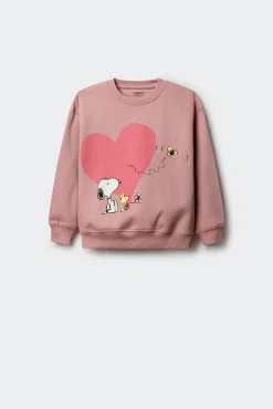 Niños Springfield Kids Camisetas|Sudaderas>Sudadera snoopy niña