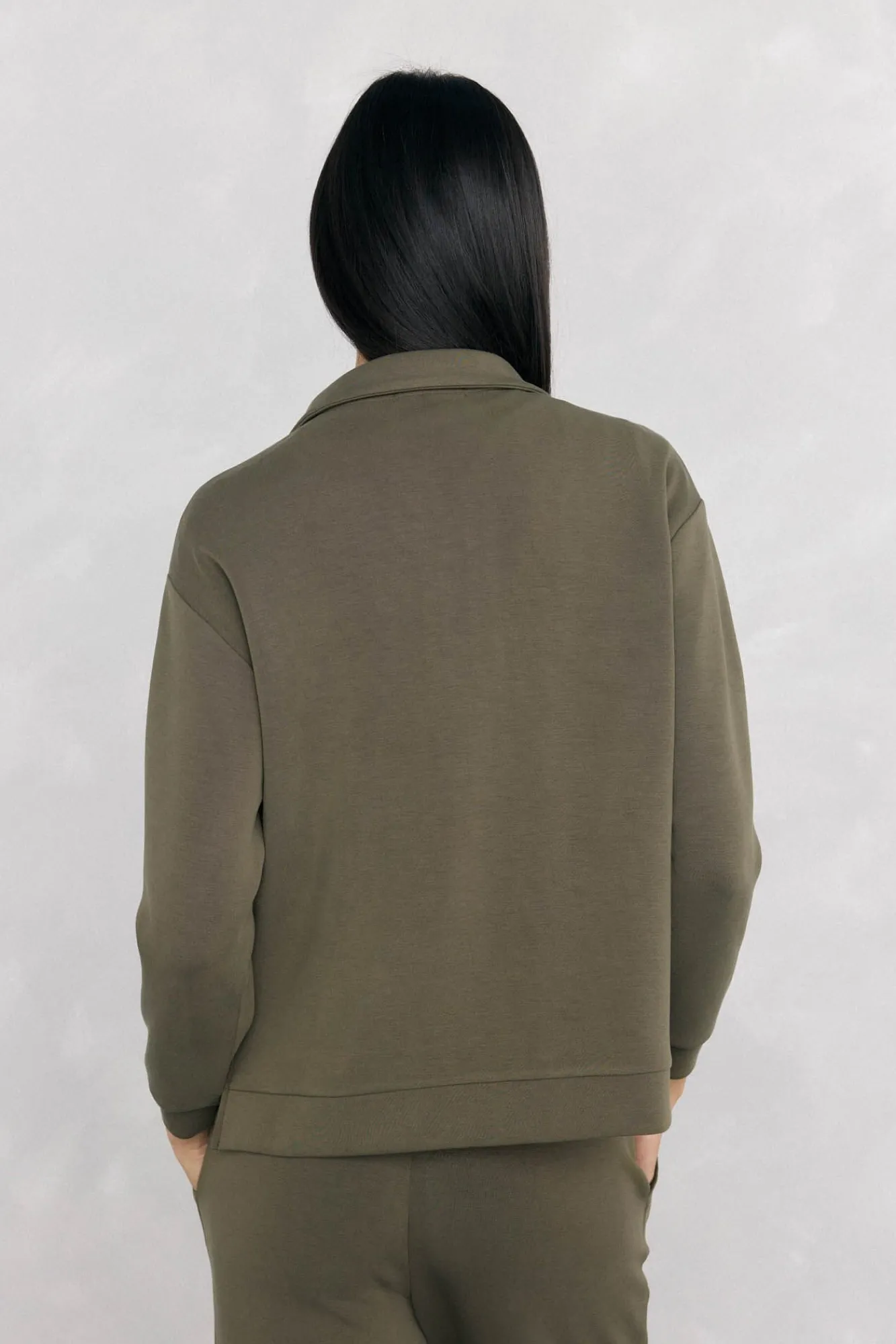 Mujer Pedro del Hierro Deporte|Sudaderas>Sudadera soft touch cuello perkins