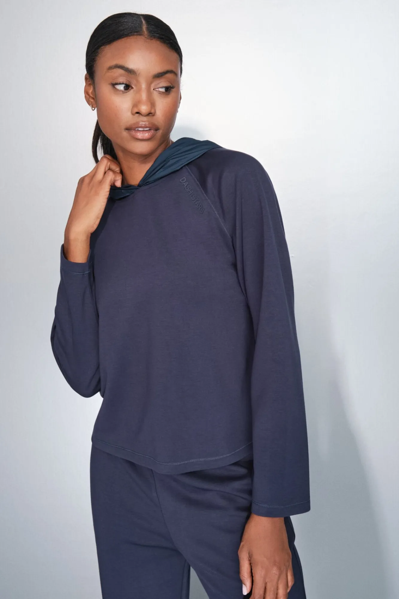 Mujer Dash and Stars Deporte|Sudaderas>Sudadera tacto suave oscuro